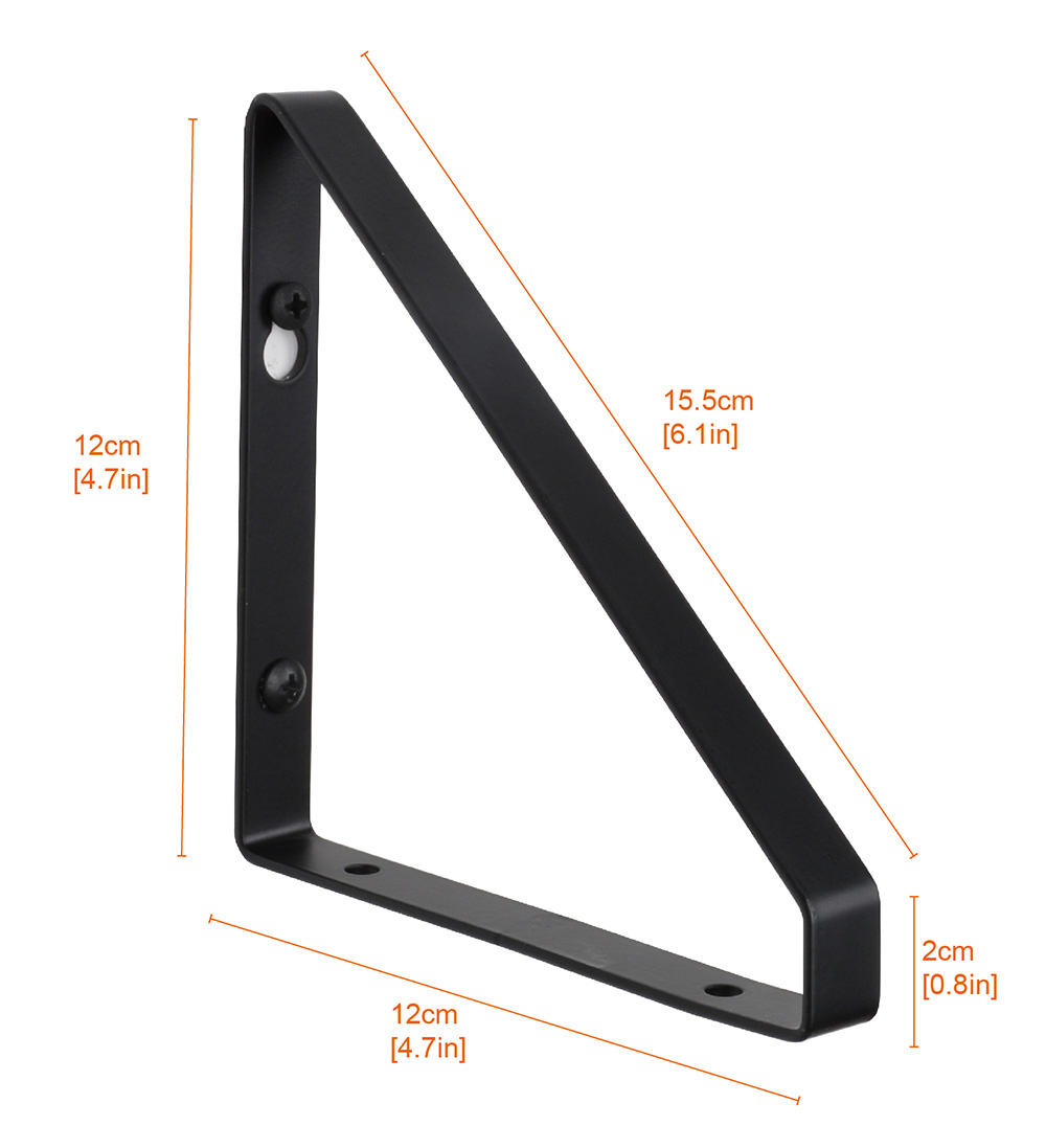 Metal bracket 01,black