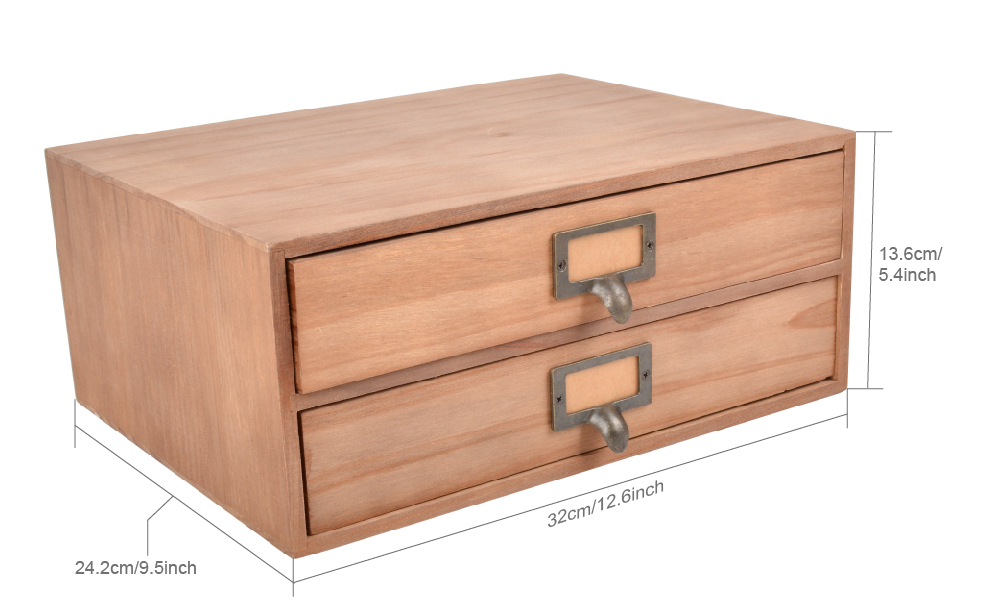 Wooden drawer box 03